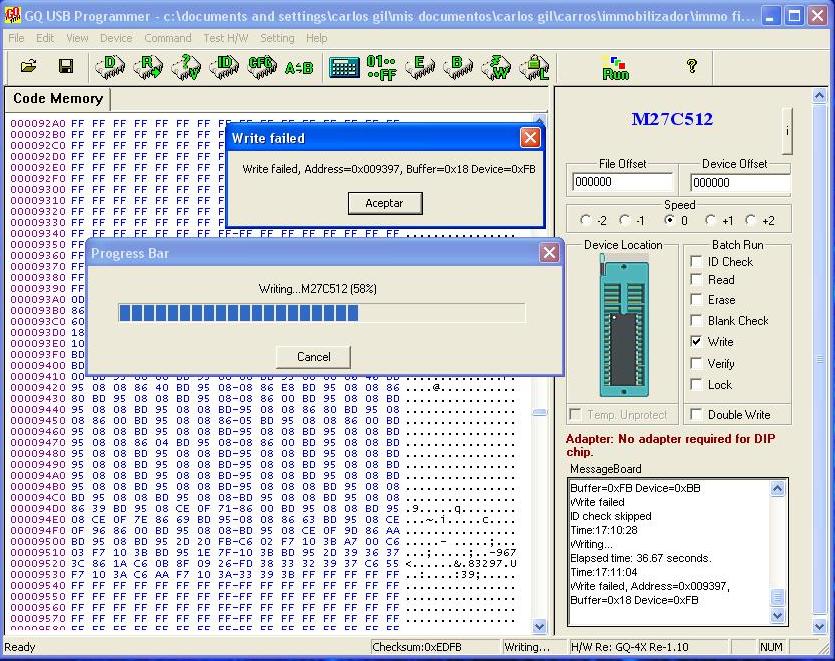 Write a bios program