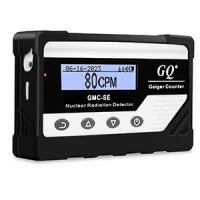 GMC-SE Geiger Counter Radiation Detector, Drop-Proof Silicone Case (Black)