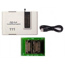【PRG-118】 GQ-4X V4 (GQ-4X4) Programmer + ADP-028 SOIC28 Adapter, Support Chip ID W25Q256