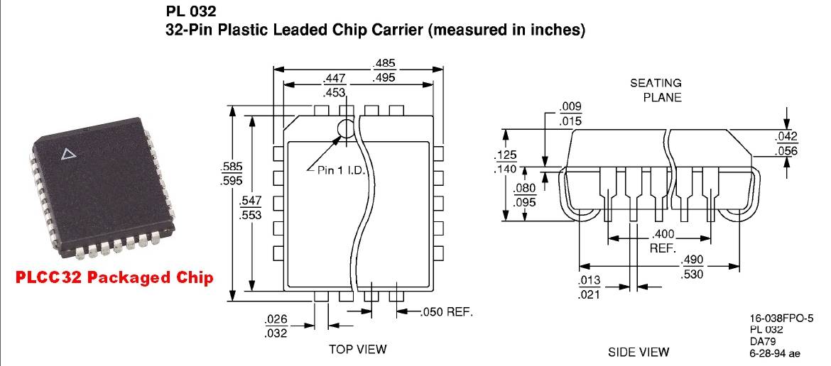 ADP-062 PLCC32-DIP32 professional ZIF adapter/ adaptor/ IC socket YAMAICHI
